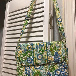 Vera Bradley Shoulder Bag blues and greens oh my!